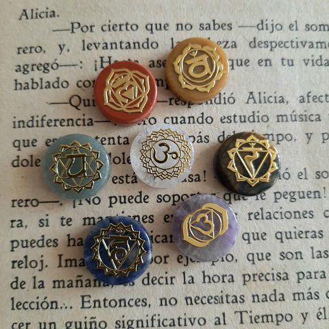 Set cuarzos 7 chakras