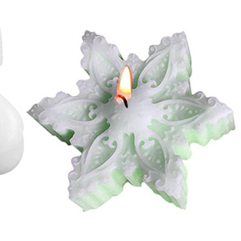 MOLDE SILICONA ESTRELLA NAVIDEÑA