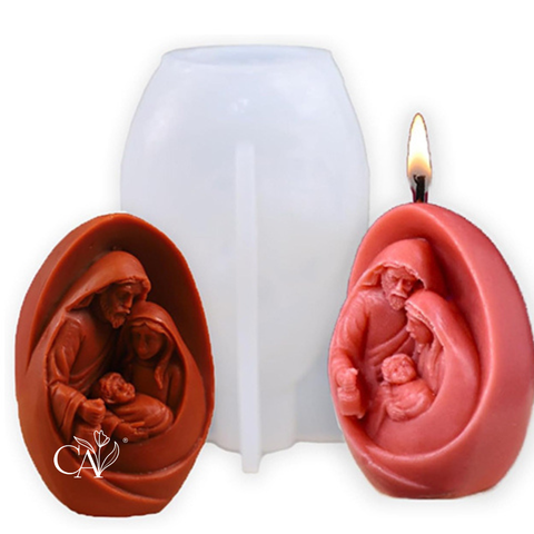 MOLDE SILICONA SAGRADA FAMILIA