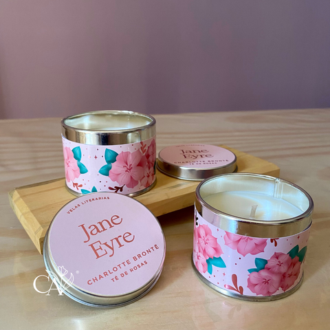 Vela Jane Eyre (té de rosas)