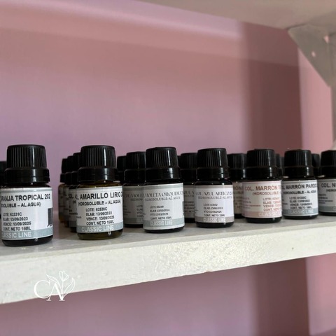 Colorante hidrosoluble para jabon 