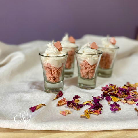 Vela Mini Gourmet - Rosas & Vainilla