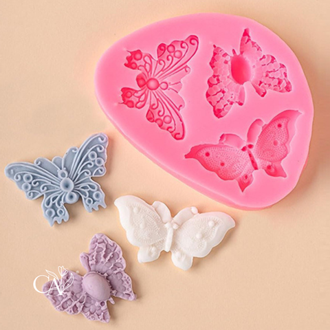 MOLDE SILICONA MARIPOSAS
