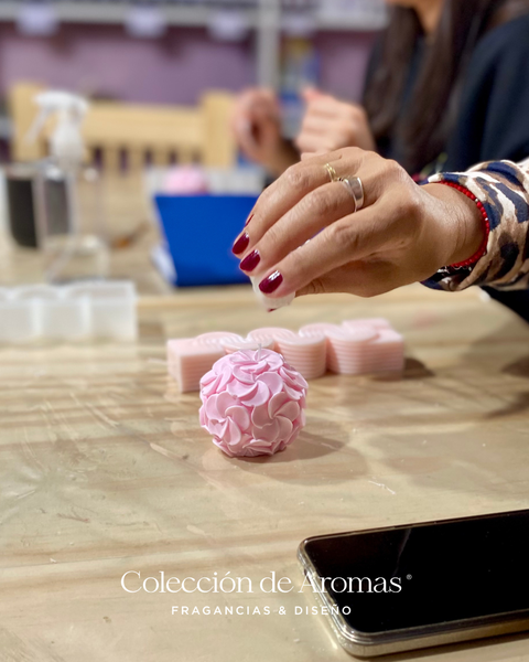 SEÑA INSCRIPCIÓN - Workshop Presencial Velas de Molde (Nivel Avanzado)