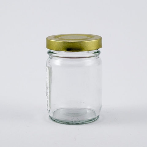 Frasco anchoero 100 ml (tapa dorada)