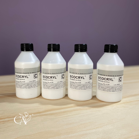 Laca para resina acrilica