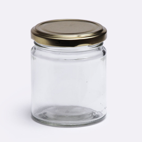 Frasco morronero 200 ml (tapa dorada)