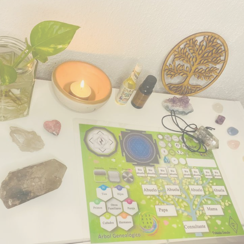 Mesa Radiónica del Árbol Genealógico