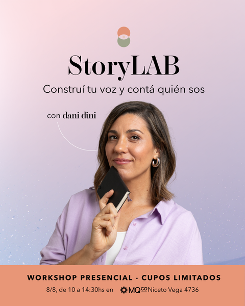 StoryLAB | Construí tu voz y contá quién sos