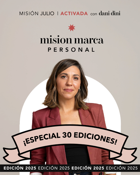 Misión Marca Personal - Julio 2025