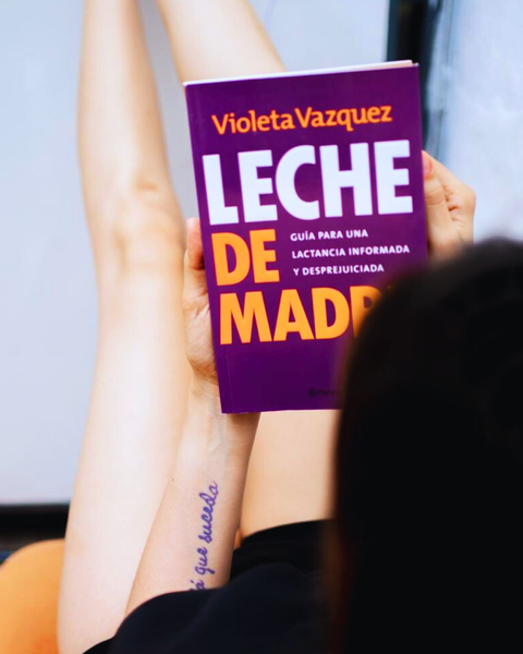 LECHE DE MADRE- LIBRO-VIOLETA VAZQUEZ