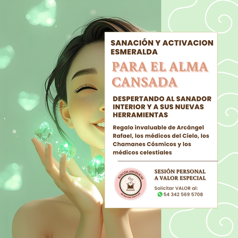 Sesión Sanación Cansancio del Alma y Activación Sanador Interno