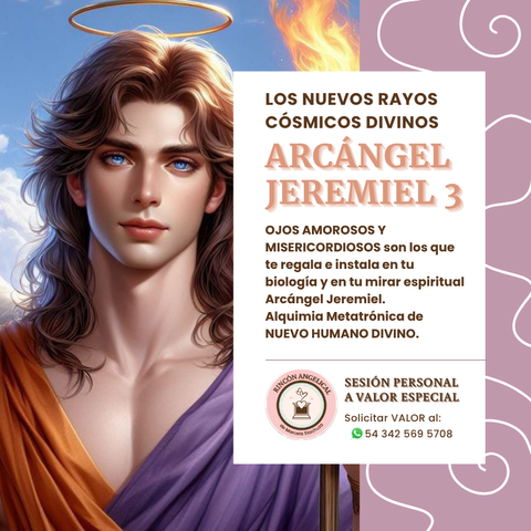 Arcángel JEREMIEL 3 - Ojos Amorosos y Misericordiosos