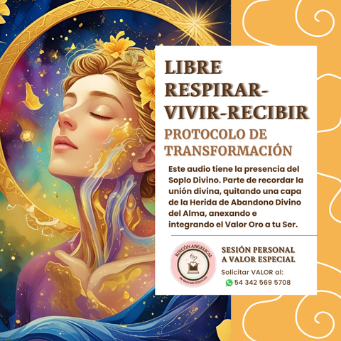 Sesión en Audio LIBRE Respirar-Vivir-Recibir