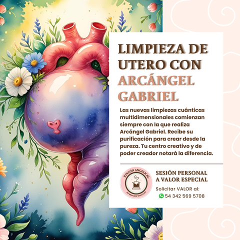 Limpieza de Útero con Arcángel Gabriel