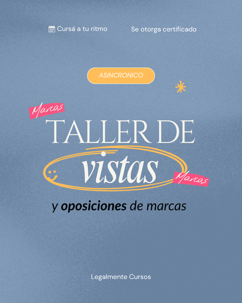 Curso de vistas y oposiciones profundizado - Derecho marcario