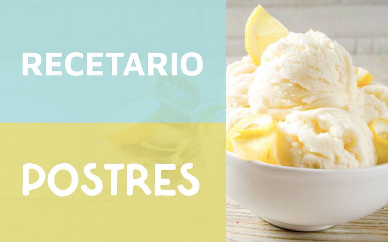 Recetario Postres