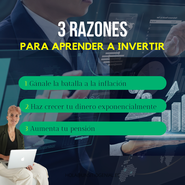 3 Razones para Aprender a Invertir