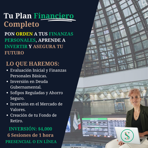 Tu Plan Financiero Completo: Pon orden a tus Finanzas, Aprende a Invertir y Asegura tu Futuro