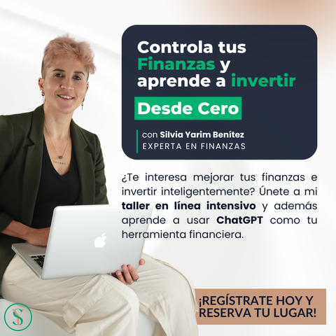 Taller en línea: Controla tus Finanzas y Aprende a Invertir desde cero