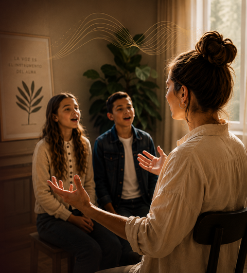 Formación intensiva - en pedagogía vocal para la infancia y la adolescencia