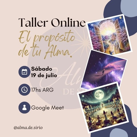 Taller Online: El propósito del Alma