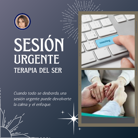 Sesión Urgente Terapia Del Ser