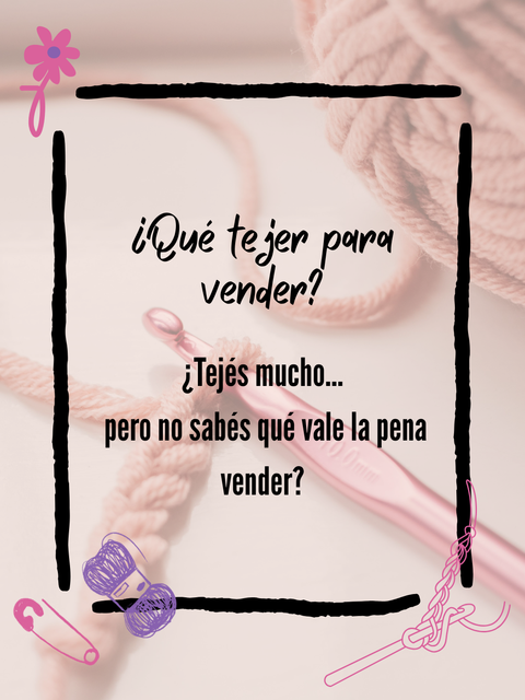 Guía práctica ¿Qué tejer para vender?