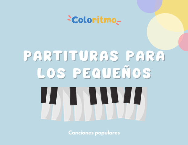 Partituras para los pequeños 