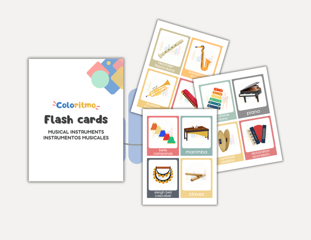 Flash Cards | Instrumentos Musicales