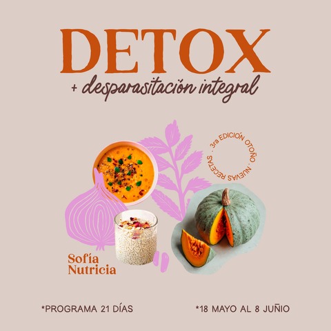 DETOX OTOÑO - Especial Desparasitación