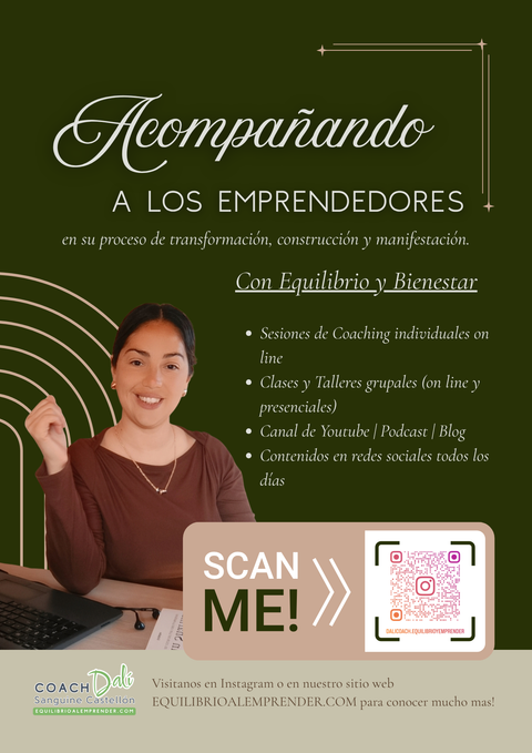 Paquete de 4 sesiones + 1 de regalo - Coaching de Bienestar para Emprendedores
