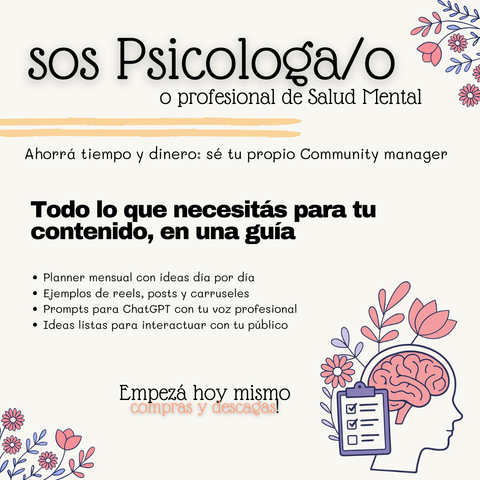Guía de Contenido para Psicólogos y Profesionales de Salud Mental