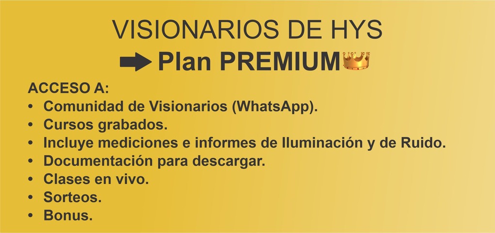 Visionarios de HyS- Plan PREMIUM
