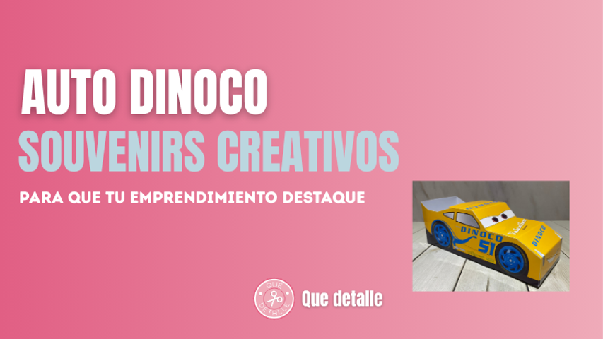 Auto golosinero dinoco 