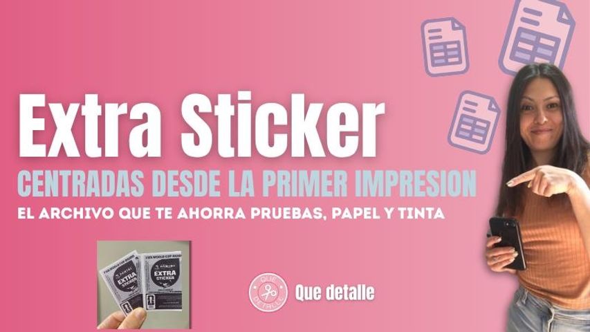 Extra sticker 
