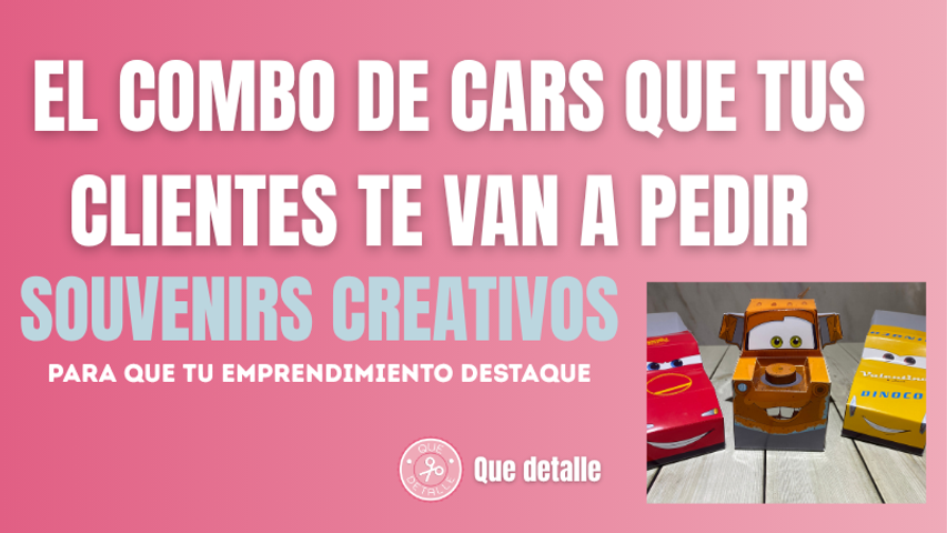 🔥 El combo de Cars que tus clientes te van a pedir