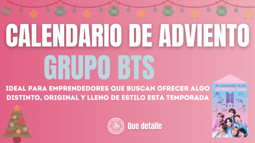 Calendario de Adviento Grupo BTS