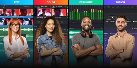 Conoce las novedades de DaVinci Resolve y lleva tu postproducción al siguiente nivel con herramientas avanzadas en edición, color y VFX