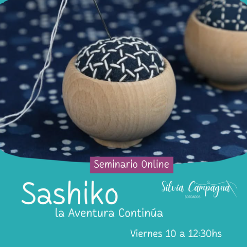 La Aventura SASHIKO continúa. Sumate a la Parte 2 y llevá tu bordado al Siguiente Nivel
