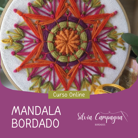 Mandala bordado