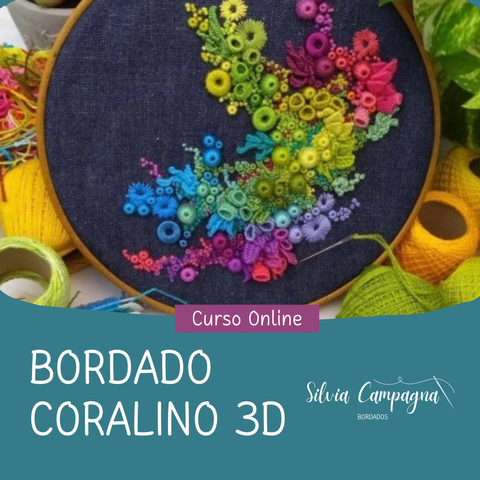 Bordado Coralino 3D