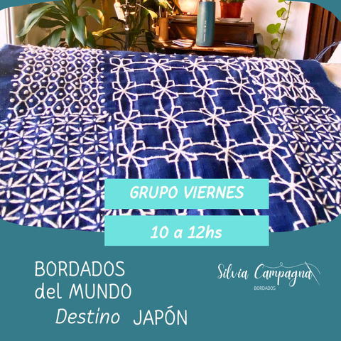 DESCUBRI EL ARTE DEL SASHIKO y crea una KOMEBUKURO con estilo propio