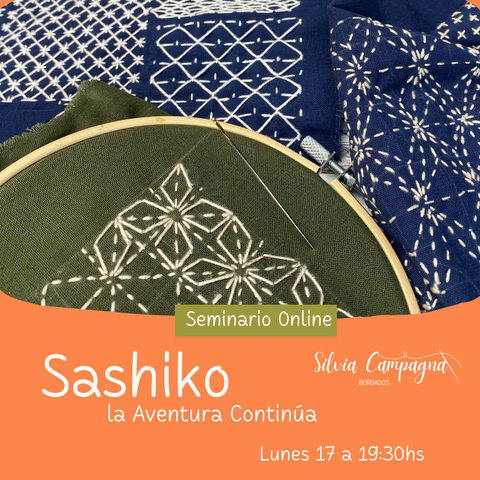 La Aventura SASHIKO continúa. Sumate a la Parte 2 y llevá tu bordado al Siguiente Nivel