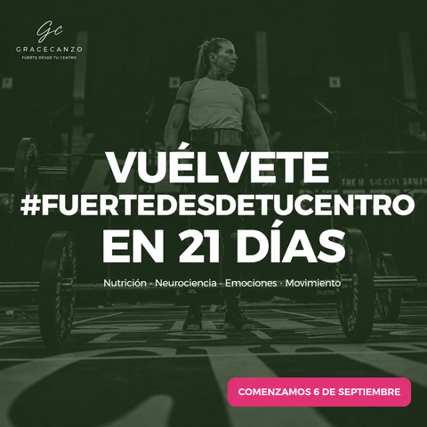 Vuélvete fuerte desde TU centro en 21 días