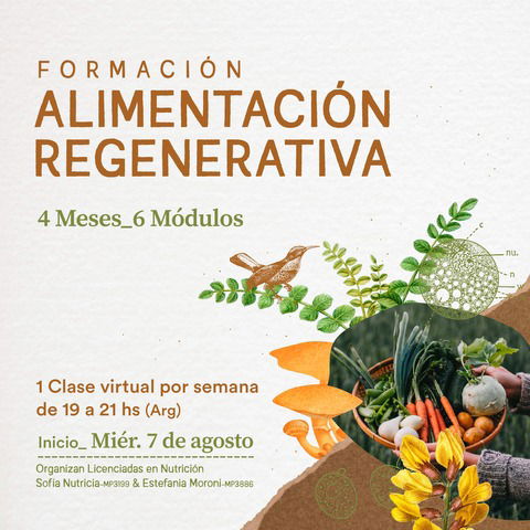 FORMACIÓN ALIMENTACIÓN REGENERATIVA