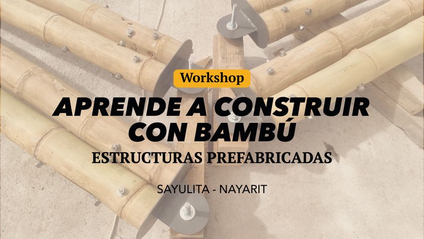 Taller de Construcción con bambú Sayulita