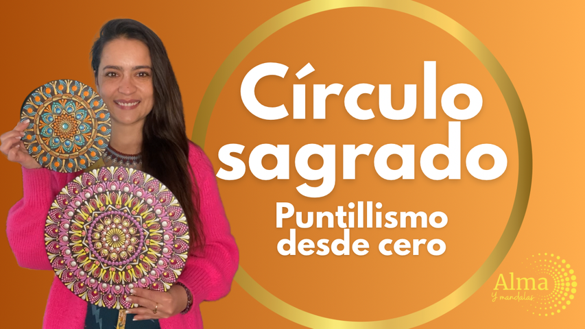Círculo Sagrado: Puntillismo desde Cero