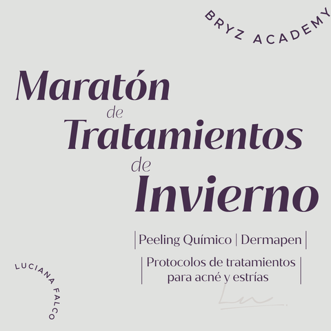 Maratón Invierno - Peeling Químico, Dermapen y Protocolos de tratamientos para acné y estrías.