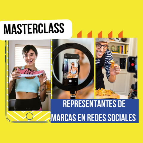 Masterclass Gratis: Trabajar con marcas siendo RDM en redes sociales